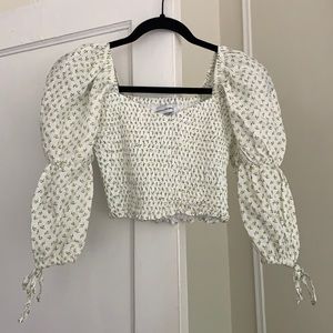 Faithfull the Brand Floral Crop Top